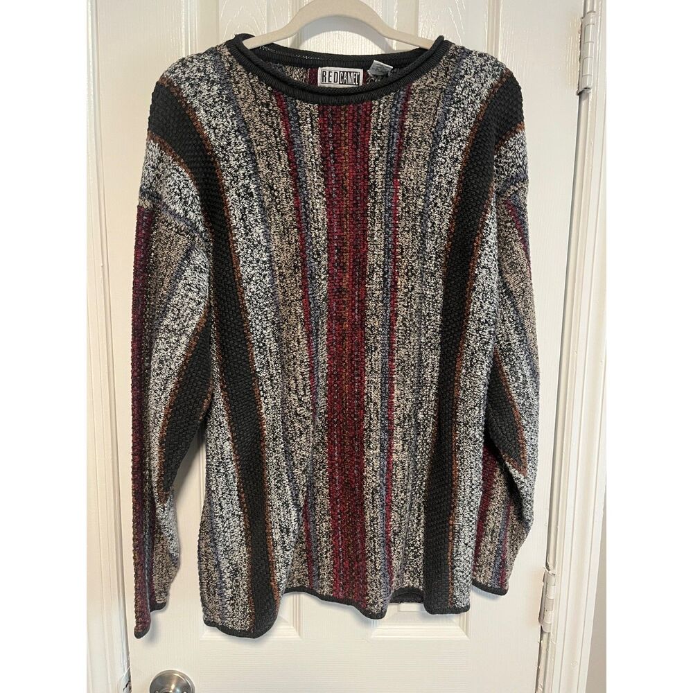 Vintage Red Camel sweater